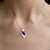 Uruguayan Amethyst Silver Pendant (Pallanova)