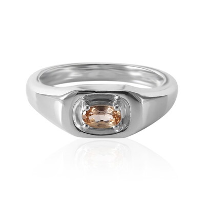 Anello in argento con Topazio Imperiale Ouro Preto