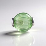 Ciondolo in argento con Ametista Verde (MONOSONO COLLECTION)