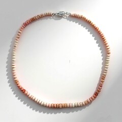 Collana in argento con Opale Rosa