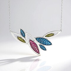 Collana in argento (Adela Silber)