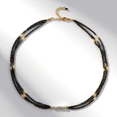 Collar en plata con Pirita (Riya)