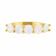 Bague en argent et Opale Welo (de Melo Essence)