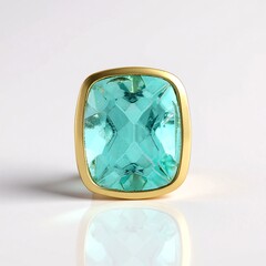 Ciondolo in argento con Quarzo color paraiba (MONOSONO COLLECTION)
