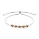 Bracelet en argent et Citrine
