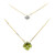 Collar en oro con Peridoto (de Melo Gold)