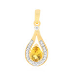 Australischer Goldener Beryll-Goldanhänger