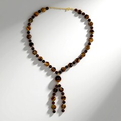 Collana in argento con Occhio di Tigre