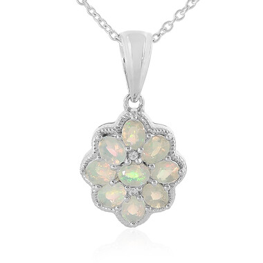 Welo-Opal-Silberhalskette