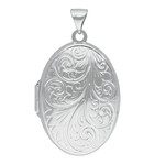 Silberanhänger Medaillon