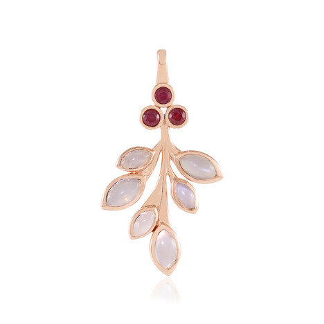 Weißer Mondstein-Silberanhänger (KM by Juwelo)