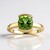 Anello in oro con Peridoto Wagogo