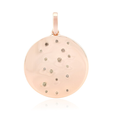 I1 Argyle Rose de France Diamond Silver Pendant (Annette)