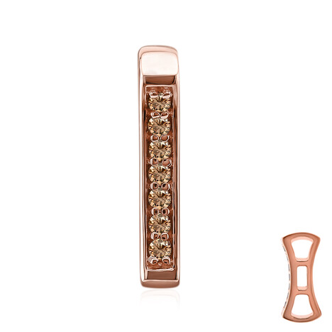 Pendentif en or et Diamant rose de France SI1 d'Argyle  (Annette)