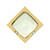 Green Amethyst Silver Pendant (MONOSONO COLLECTION)