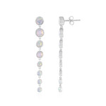 Orecchini in argento con Opale di Welo