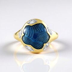 Anello in argento con Zircone (Adela Silber)
