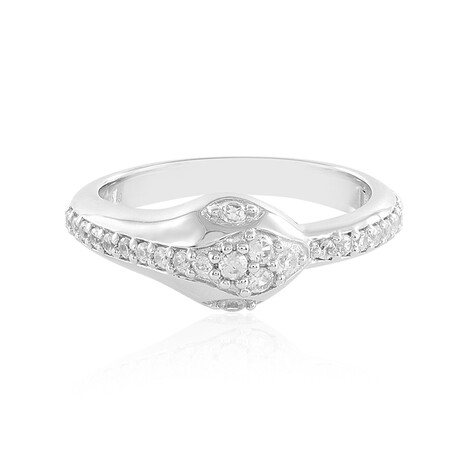 Anello in argento con Zircone