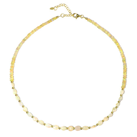 Collana in argento con Opale di Welo