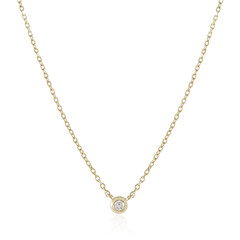 Collier en or et Diamant Flawless (G)