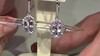 Pendientes en plata con Amatista de Bolivia