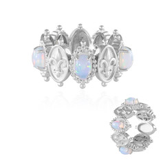 Zilveren ring met Welo-opalen (Dallas Prince Designs)