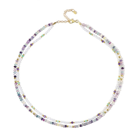 Collar en plata con Fluorita (Riya)