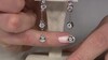 Pendientes en plata con Topacio blanco