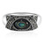 Zilveren ring met een Abalone schelp