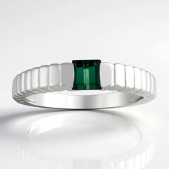 Anello in argento con Indicolite