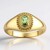 Anello in oro con Tanzanite Verde (non riscaldata)
