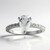 Anello in argento con Topazio Bianco