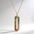 Collana in oro con Zaffiro Fancy (CIRARI)