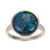Chrysokolla Silver Ring