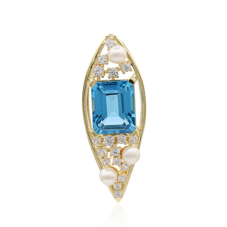 Marambaia-Topas-Silberanhänger