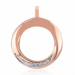 SI1 (G) Brillant-Silberanhänger (Annette)