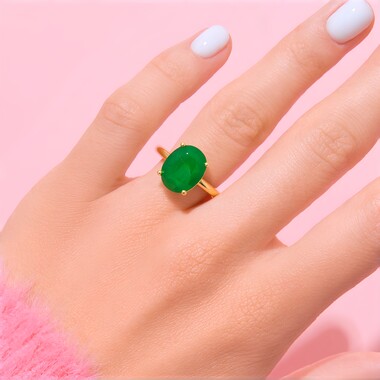 AAA-Sambia-Smaragd-Goldring (CIRARI)