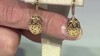Zilveren oorbellen met I2 Champagne Diamanten (Ornaments by de Melo)
