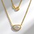 Collana in argento con Quarzo Bianco