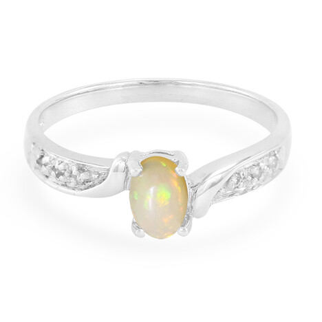 Indonesischer Opal-Silberring