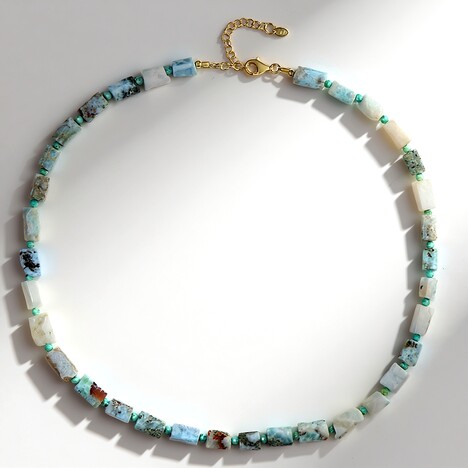 Collana in argento con Larimar