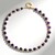 Collana in argento con Ametista Chevron