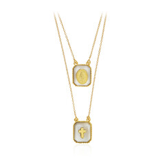Collier en argent et Nacre