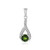 Colgante en plata con Diópsido de Rusia