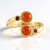 Anello in argento con Corniola (KM by Juwelo)