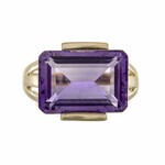 Amethyst-Goldring