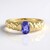 Anello in oro con Tanzanite (de Melo Gold)