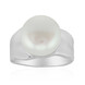Anillo en plata con Perla blanca Freshwater