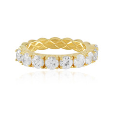 Zilveren ring met zirkonen (de Melo Essence)