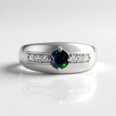 Anello in argento con Opale Mezezo